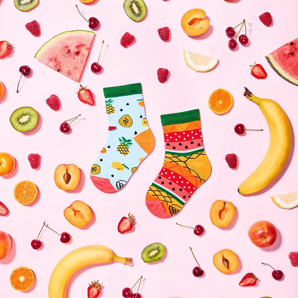 Alternative view of MANY MORNINGS lasten eriparisukat, Tutti Frutti