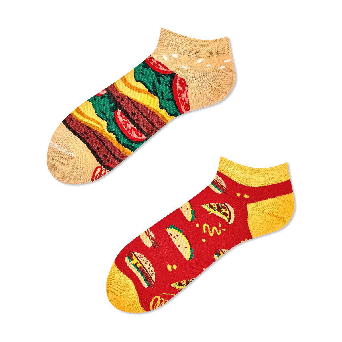 MANY MORNING aikuisten varrettomat ERIPARISUKAT, Fast Foot