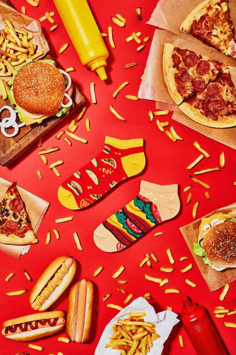 Alternative view of MANY MORNING aikuisten varrettomat ERIPARISUKAT, Fast Foot