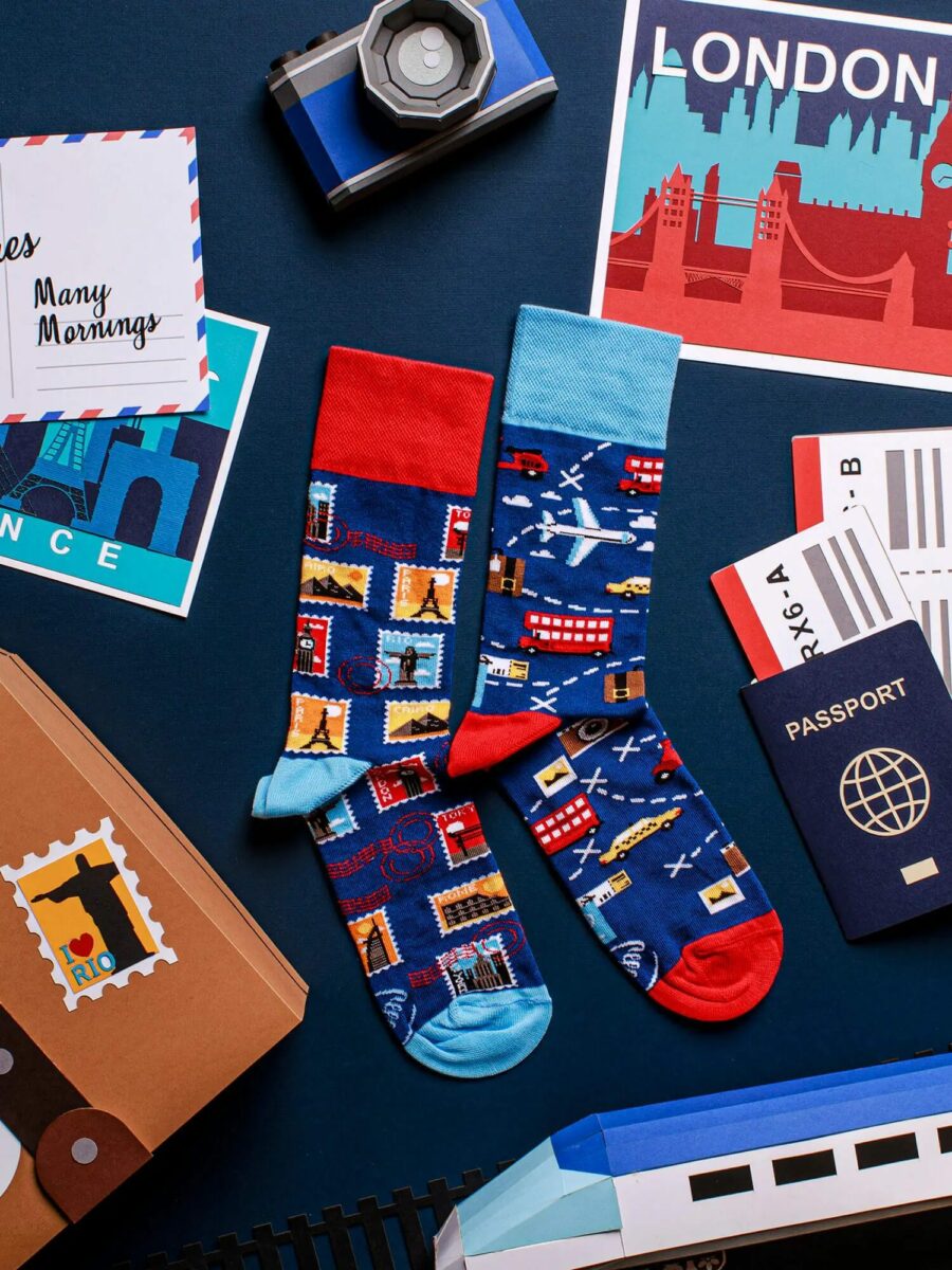 Alternative view of MANY MORNINGS aikuisten ERIPARISUKAT, The Traveler