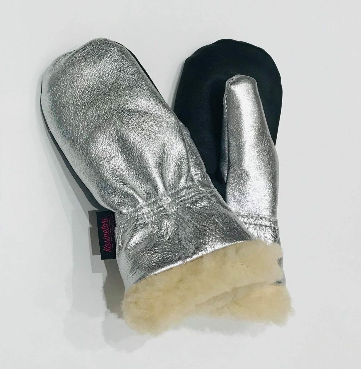 KÄSINETORI kimallekinttaat, Hopea