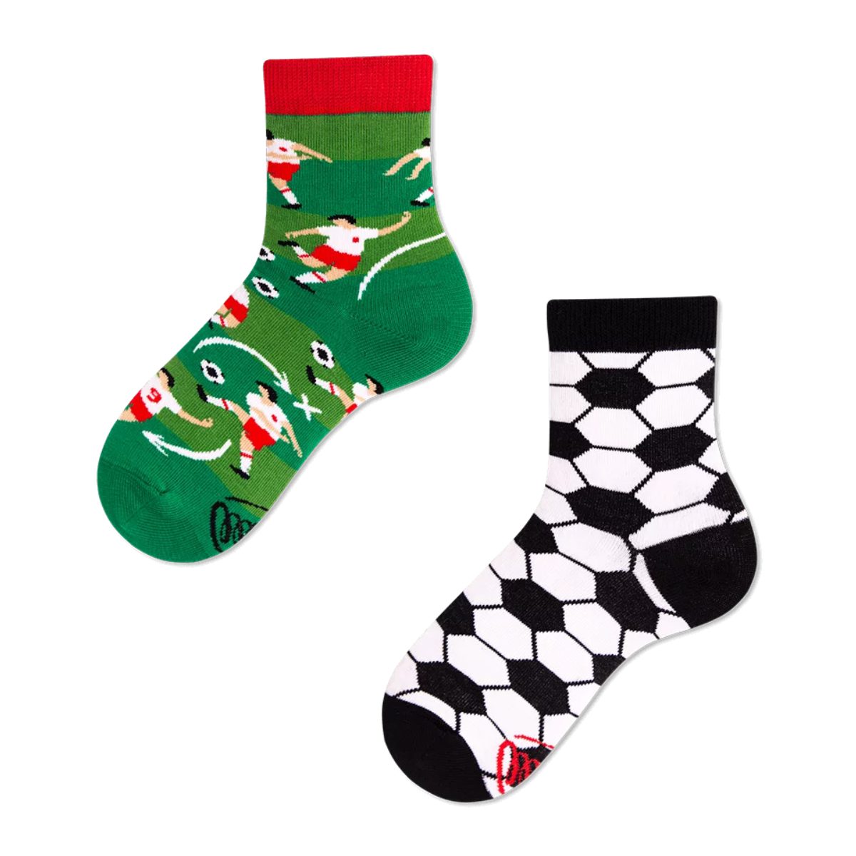 MANY MORNINGS lasten eriparisukat, Football Fan