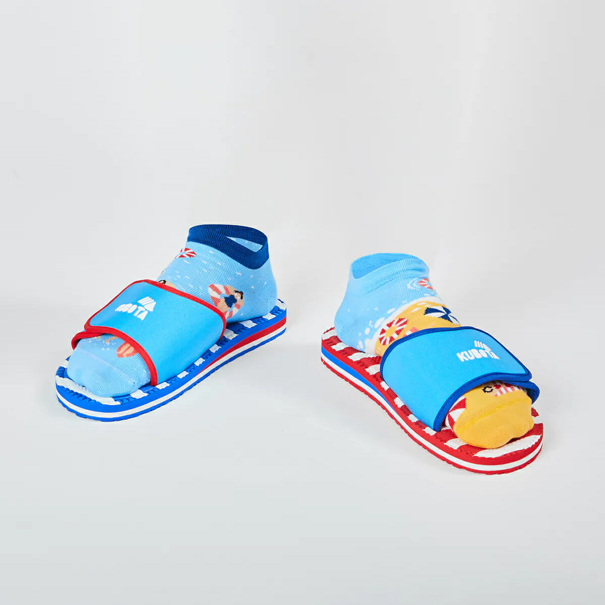 MANY MORNINGS aikuisten varrettomat ERIPARISUKAT, Beach, Please!