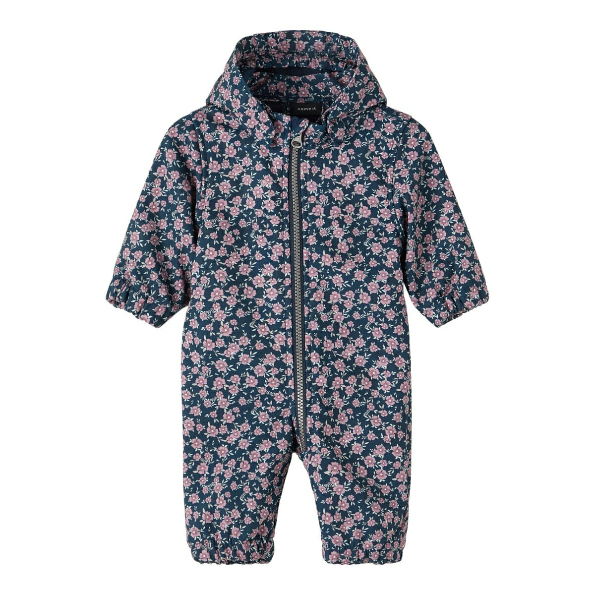 NAME IT NBFALFA SMALL FLOWER softshell-haalari, ENNAKKOTILAUS Dark Sapphire