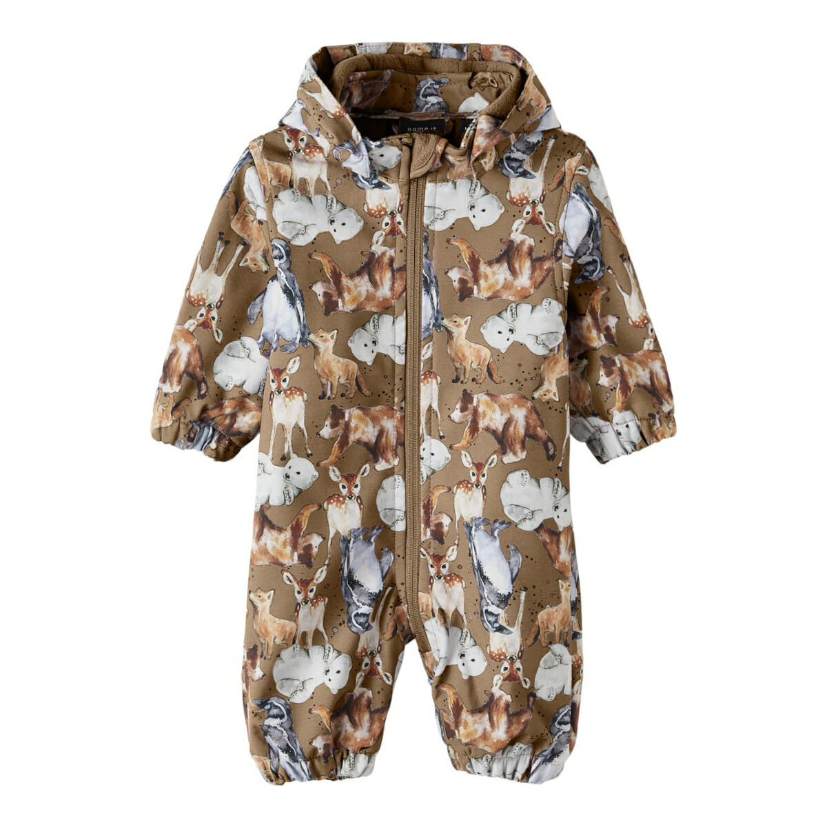 NAME IT NBNALFA YOUNG ANIMALS softshell-haalari, ENNAKKOTILAUS Tigers Eye