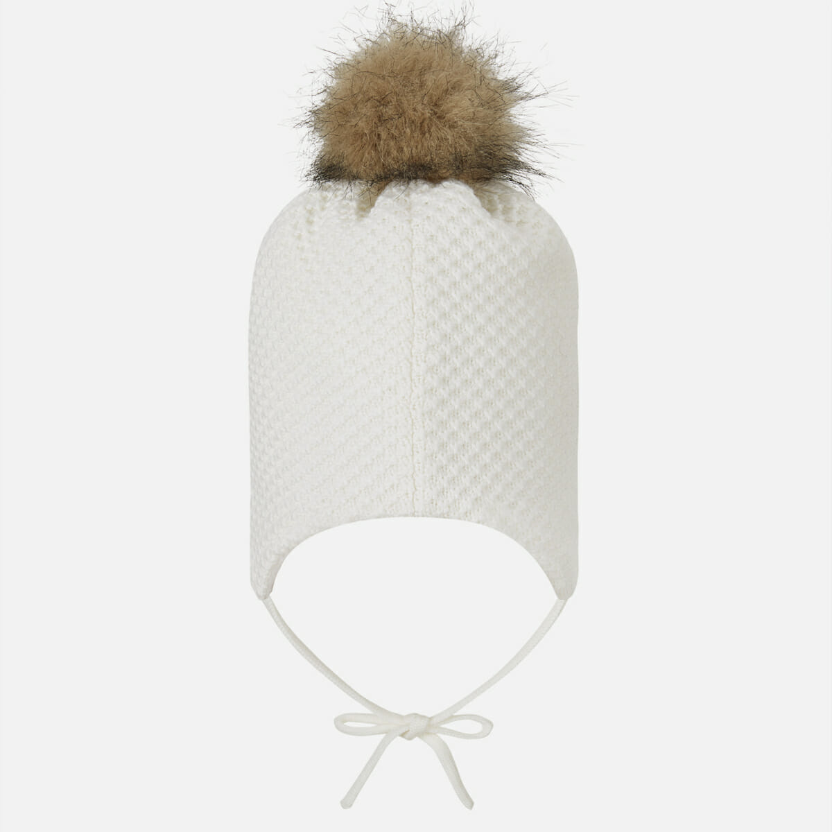 REIMA MURMELI 5300089A merinovillaneulemyssy, White