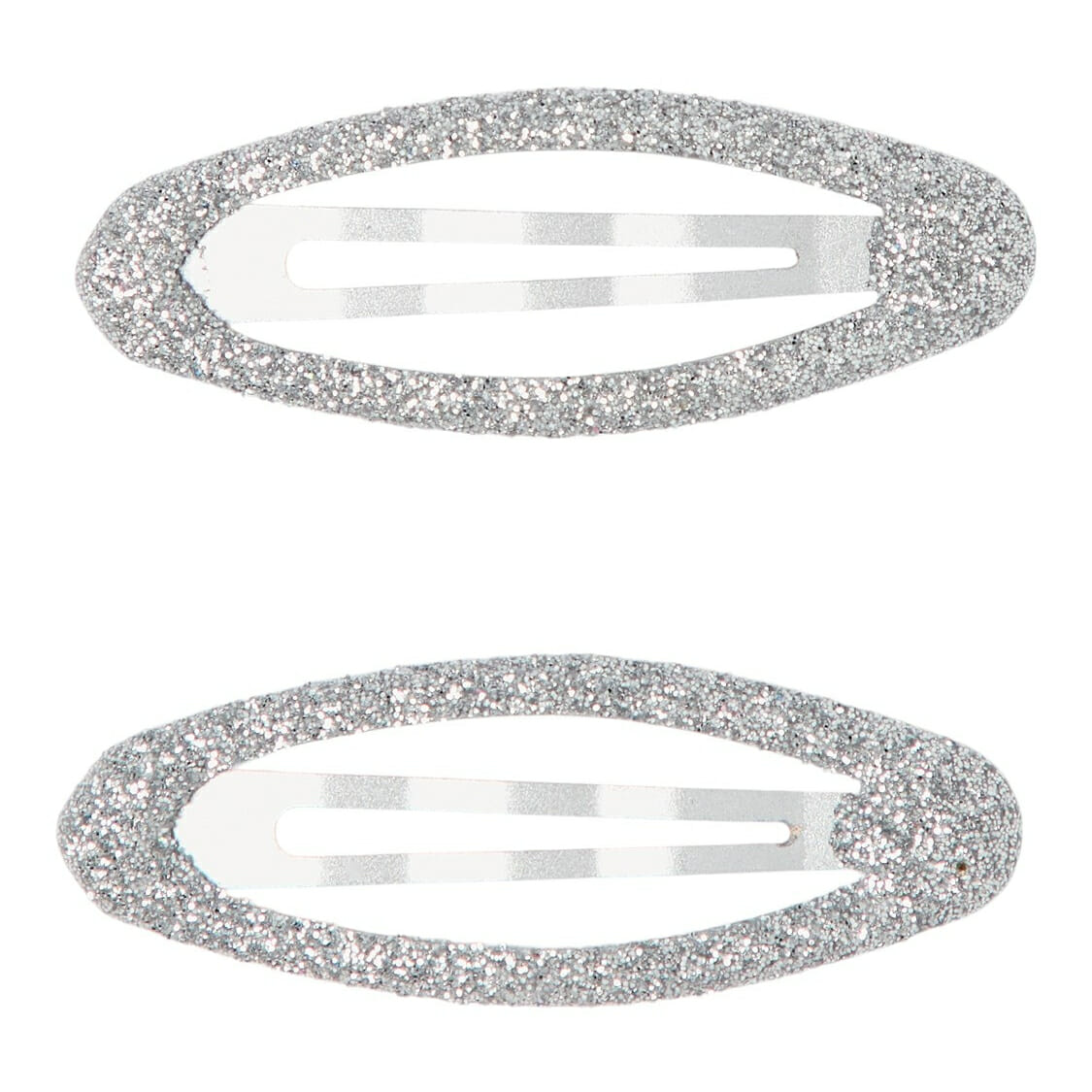 NAME IT NKFACC-RILLA glitter hiuspinnit 2kpl, Silver Colour