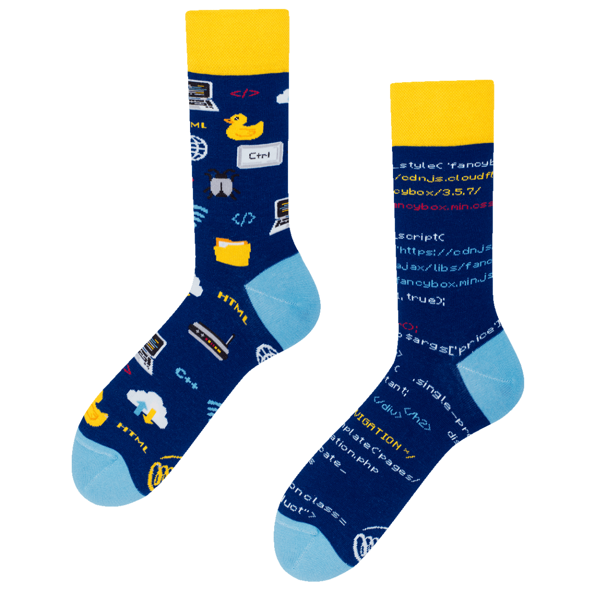 MANY MORININGS aikuisten ERIPARISUKAT, The Coder