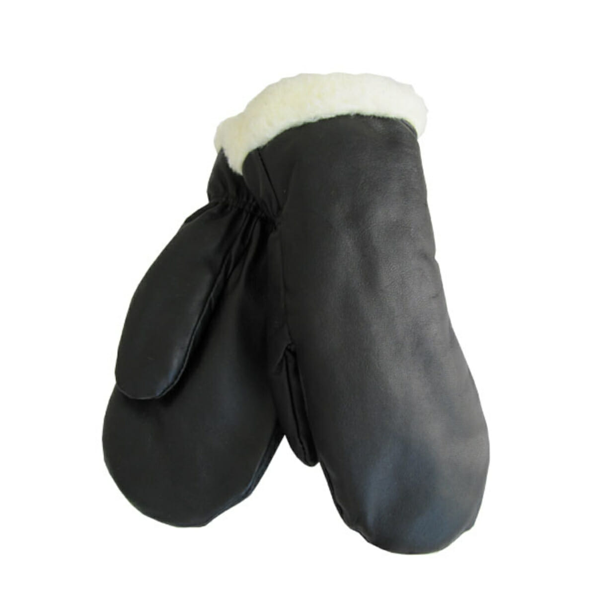 KÄSINETORI miesten nahkakintaat, Musta