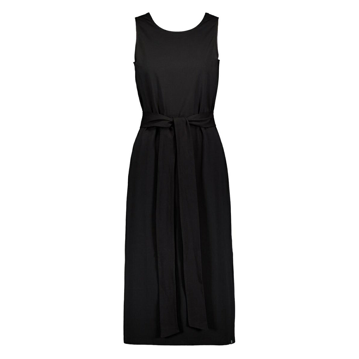 KAIKO aikuisten TANK MIDI DRESS trikoomekko, Black
