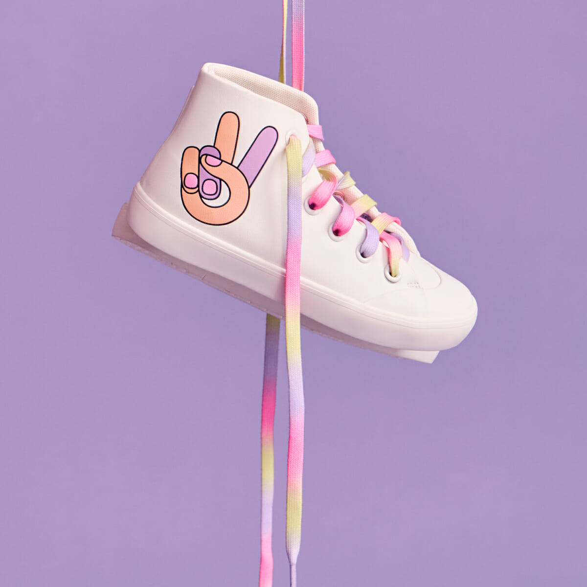 Reima X Minna Parikka 5400092A Peace High-top kengät, White