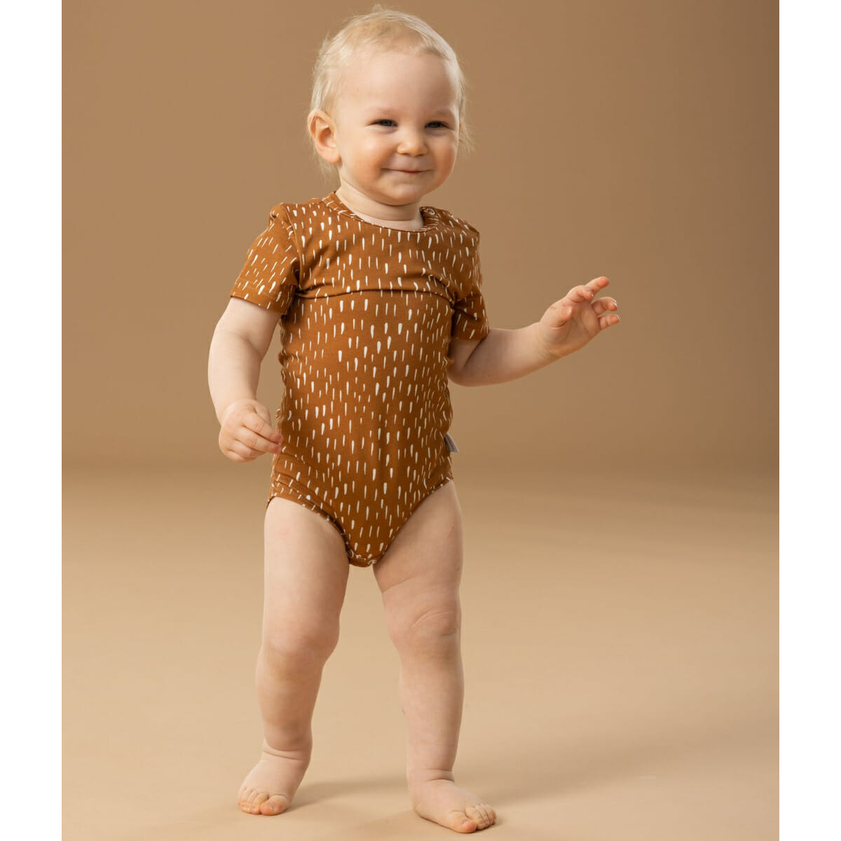 VERSONPUOTI vauvan ONNIbody SS SILITYS, Ruskea