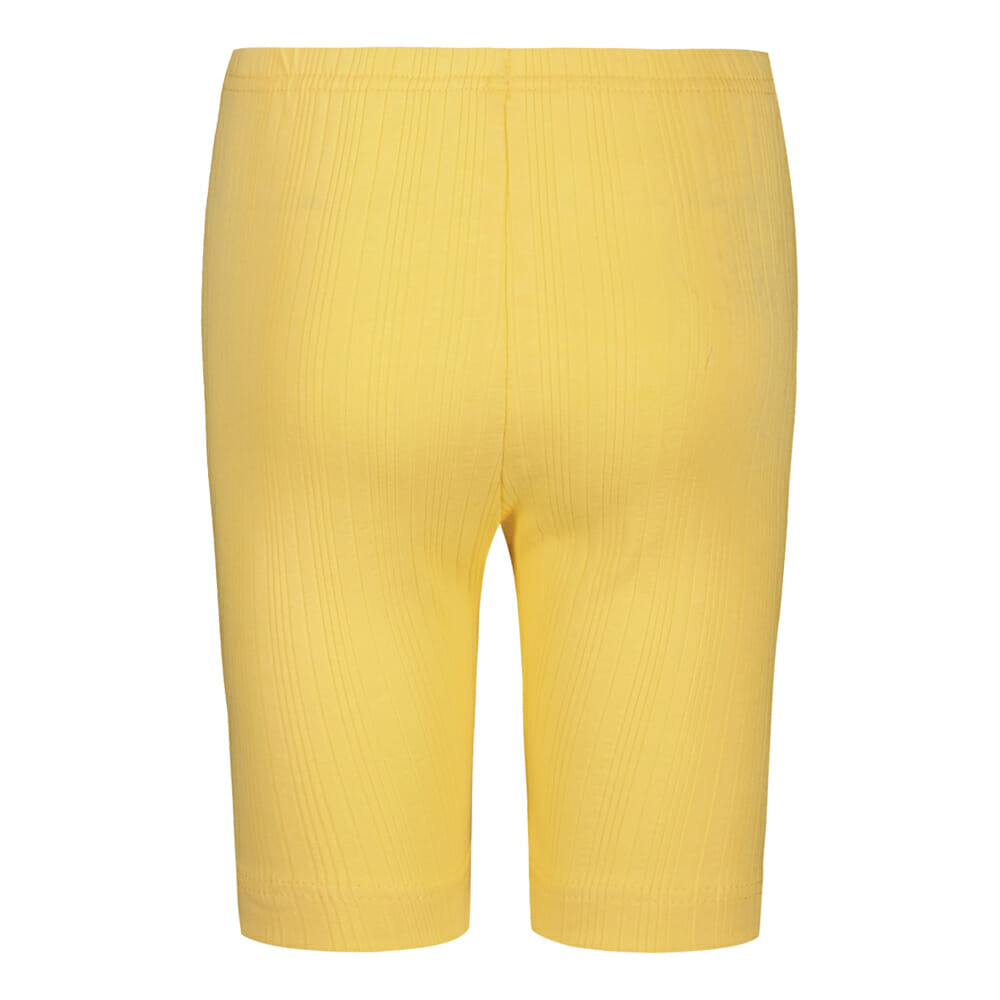 METSOLA lasten RIBBED BIKER shortsit, Creamy Banana