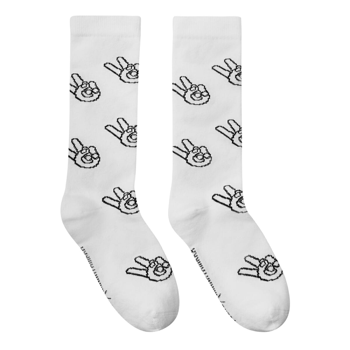 Reima X Minna Parikka 5400073A Peace Mid-Calf sukat, White