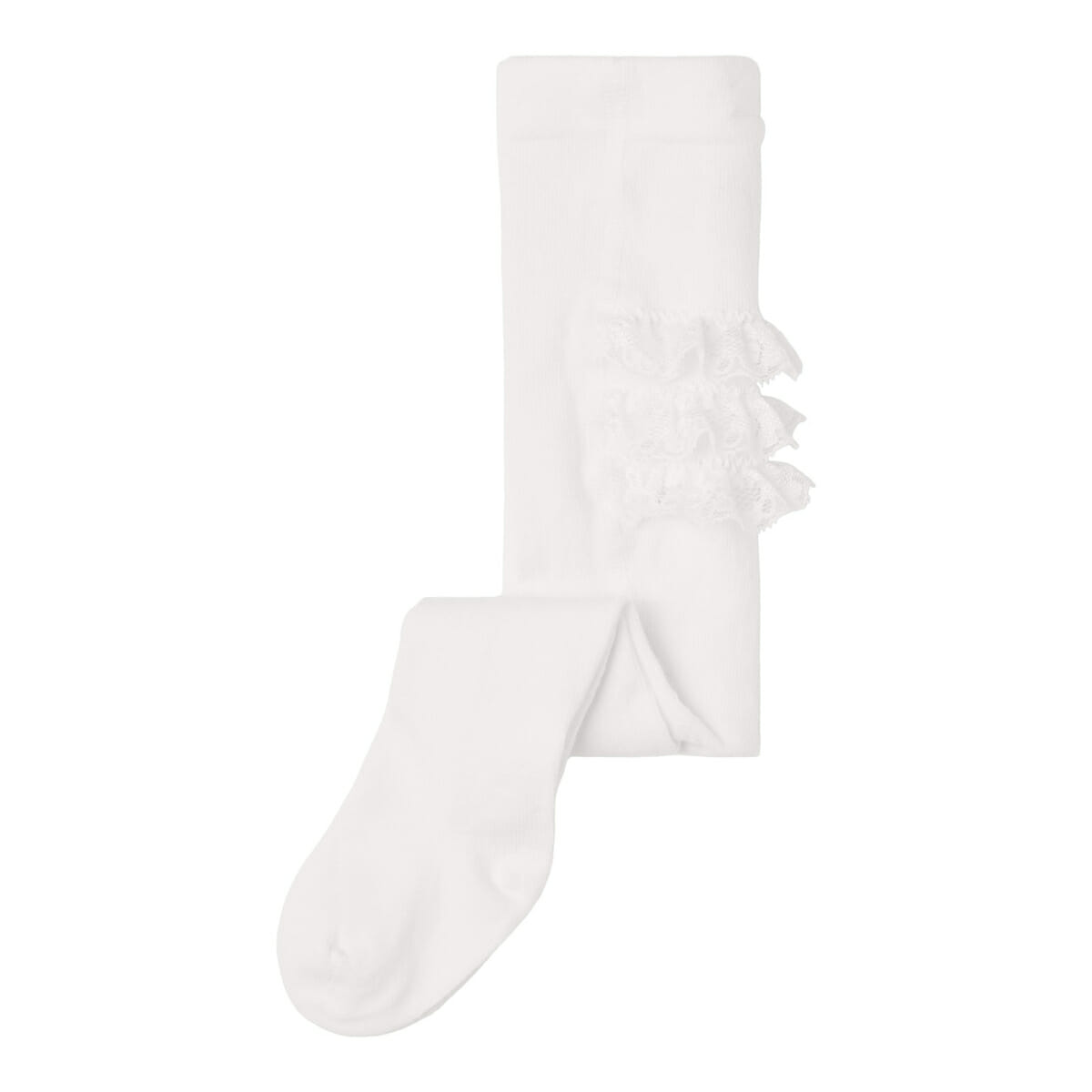 name it NBFOPAGNA vauvan sukkahousut, Bright White