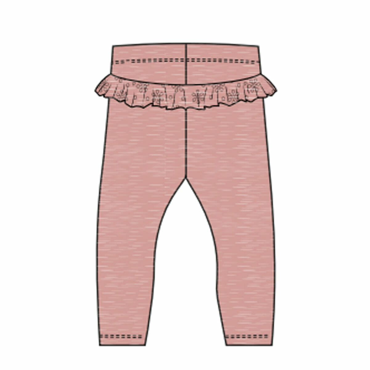 name it NBFJOLINE capri leggingsit, Rose Smoke