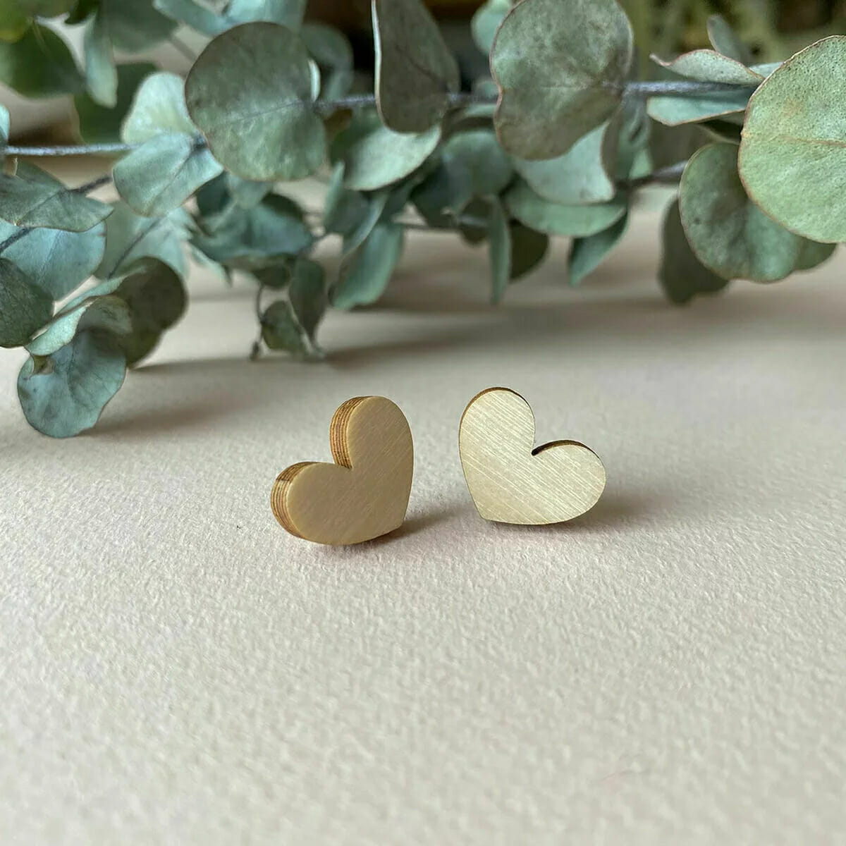 TUOKIO SOMA nappikorvakorut, Koivu