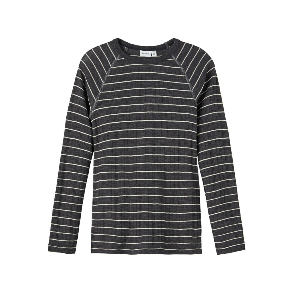 NAME IT NKMWANG merinovillapaita, ENNAKKOTILAUS Blue Graphite Stripes