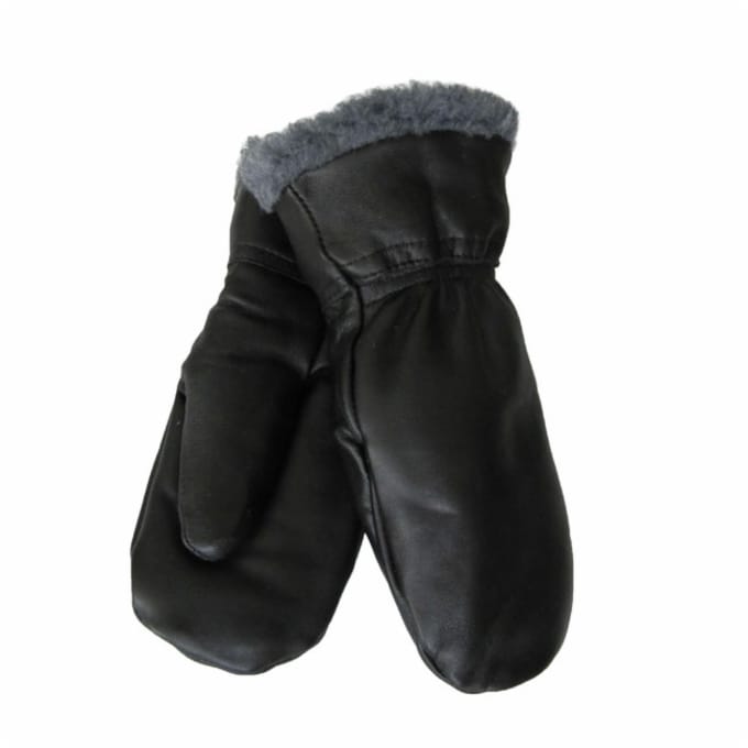 KÄSINETORI nahkakintaat, Musta