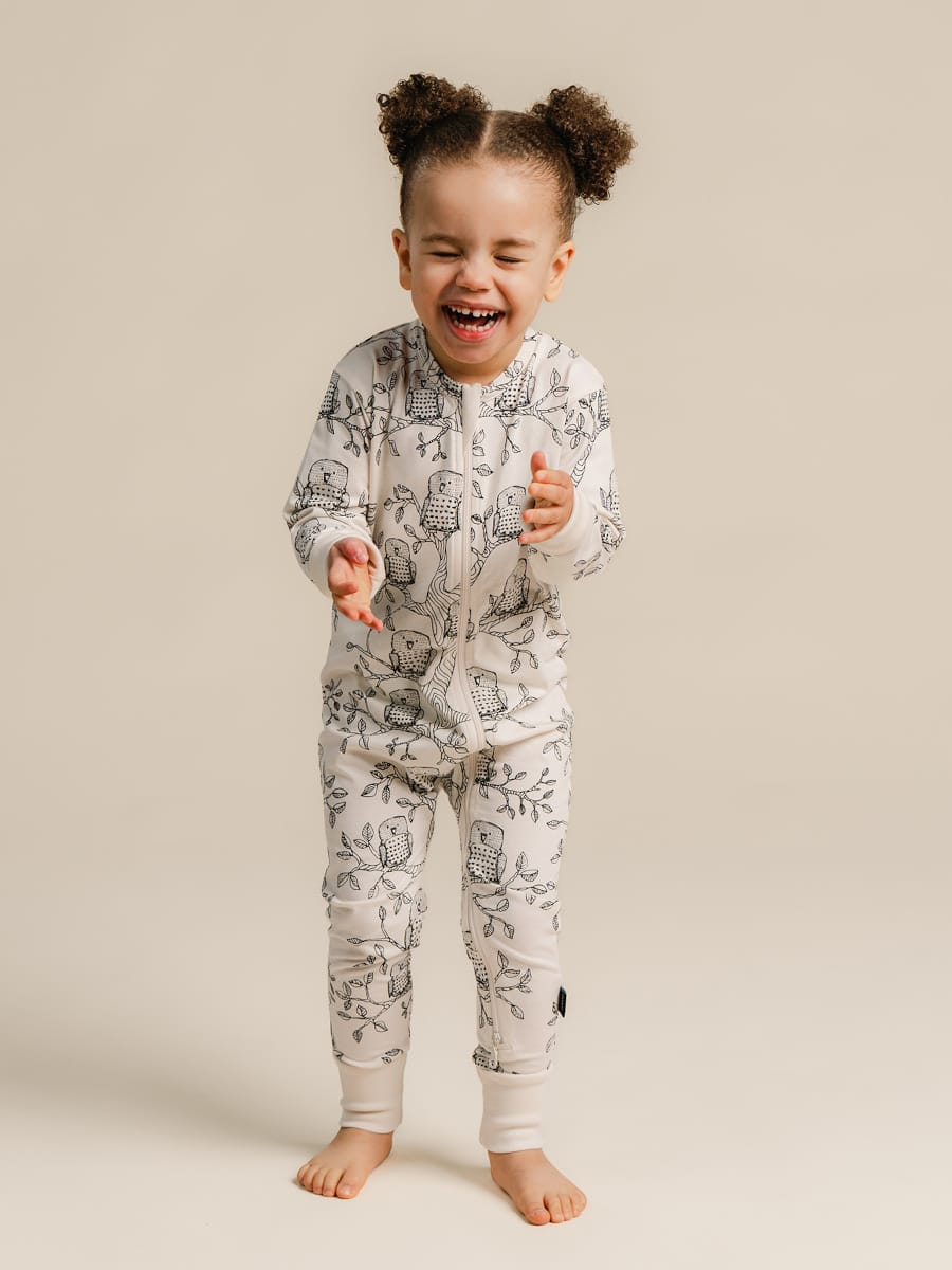 AARRE KID TATE pöllöunihaalari, Owls natural white