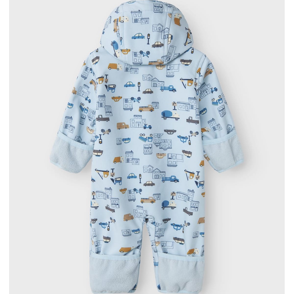 NAME IT NBMALFA08 SMALL CITY softshell-haalari, ENNAKKOTILAUS Celestial Blue