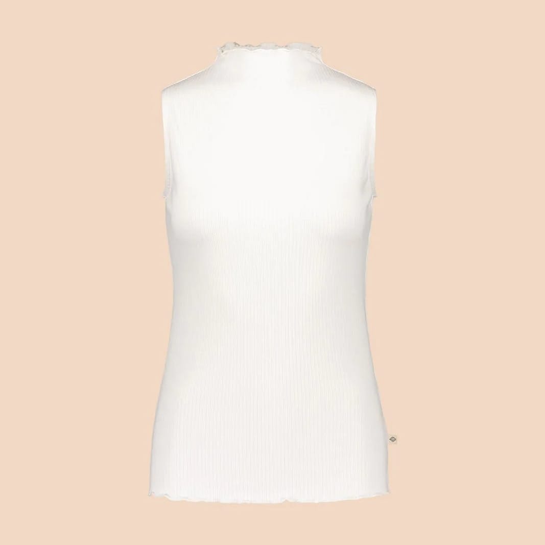 KAIKO aikuisten RIB TOP toppi, White