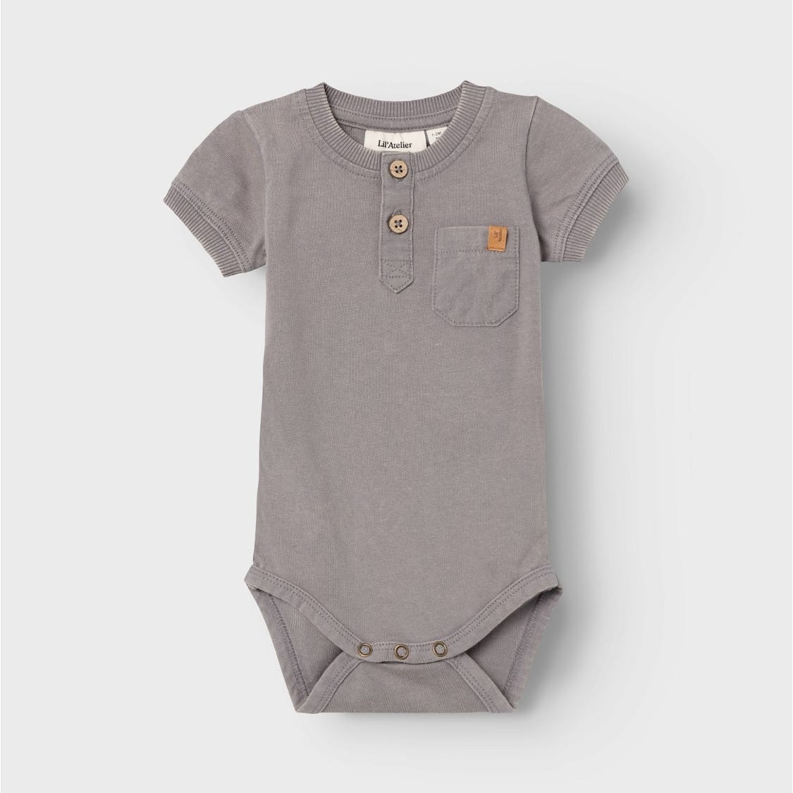 LIL' ATELIER NBMNORO trikoobody, Silver Filigree