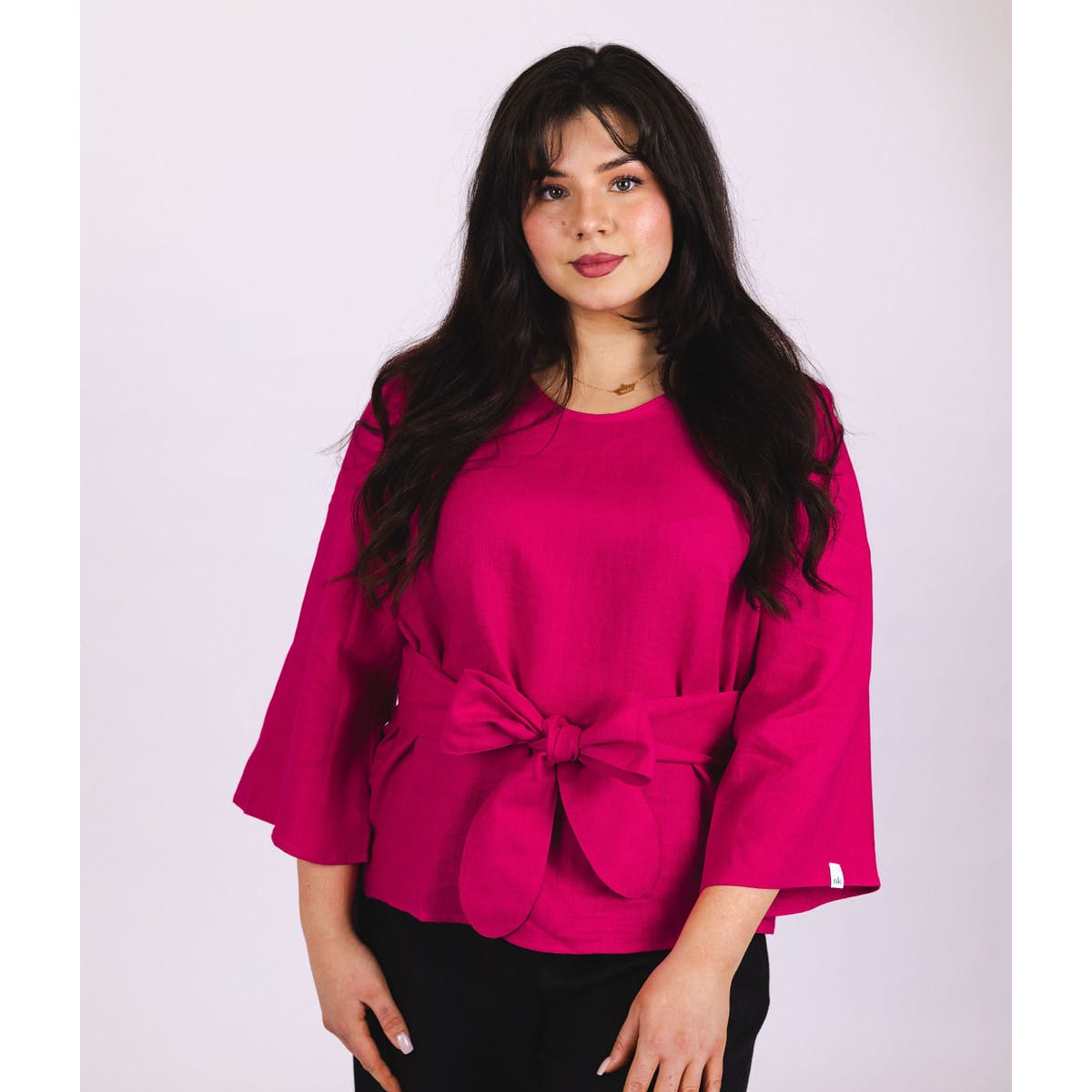 NAKOA aikuisten Ophelia Blouse, Pink Peacock
