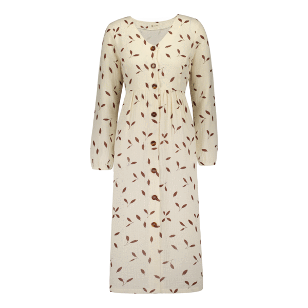 KAIKO aikuisten BUTTON DRESS mekko, Wind