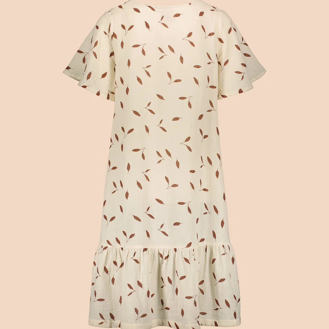 KAIKO aikuisten FRILL BUTTON mekko, Wind