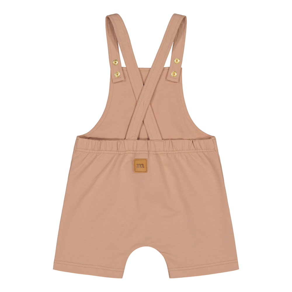 METSOLA lasten OVERALLS SHORTS, Choko