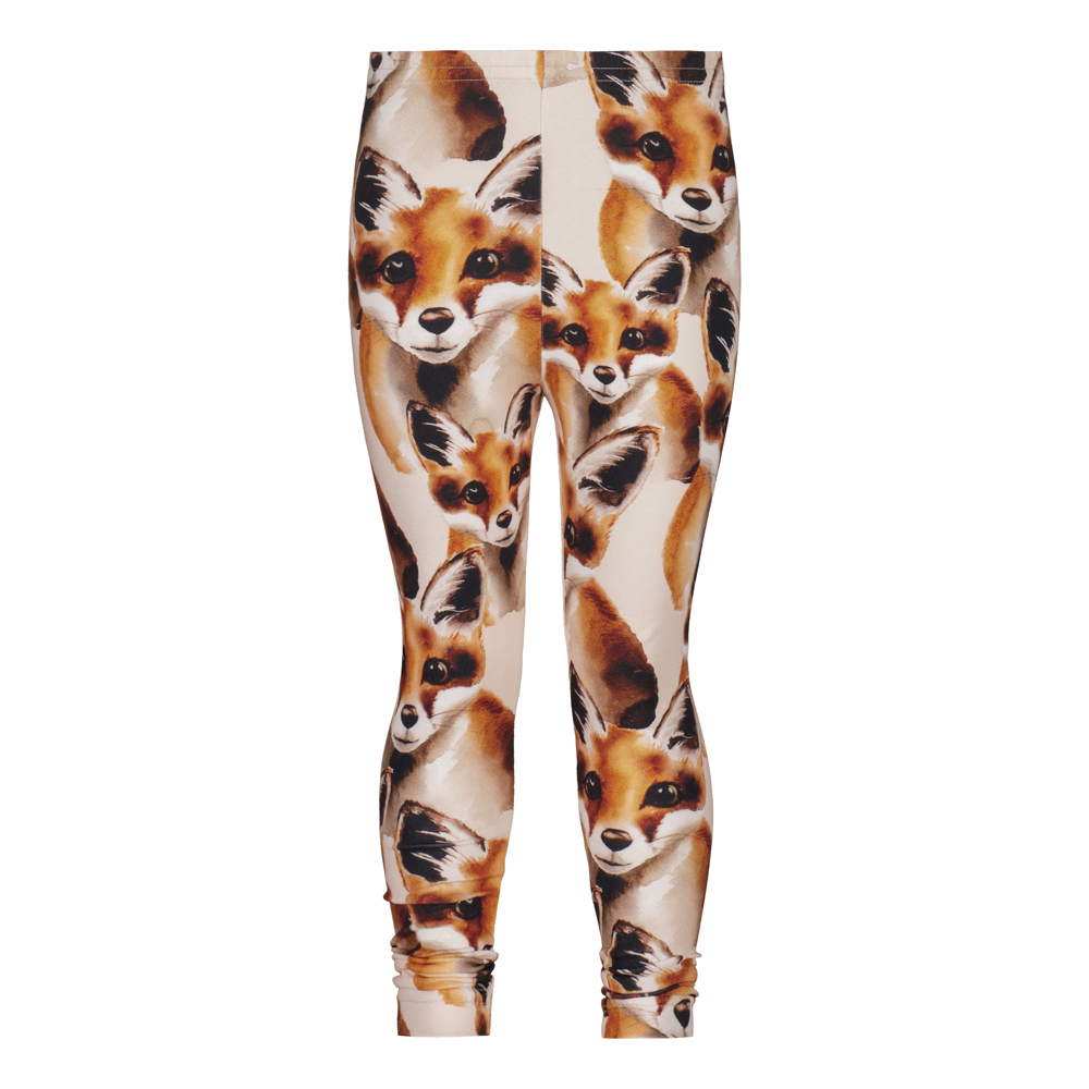 METSOLA lasten FOX leggingsit, Cream