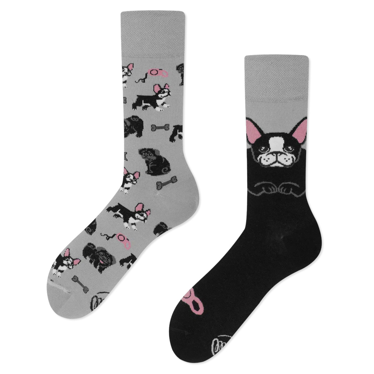 MANY MORININGS aikuisten ERIPARISUKAT, Tiny Little Dogs