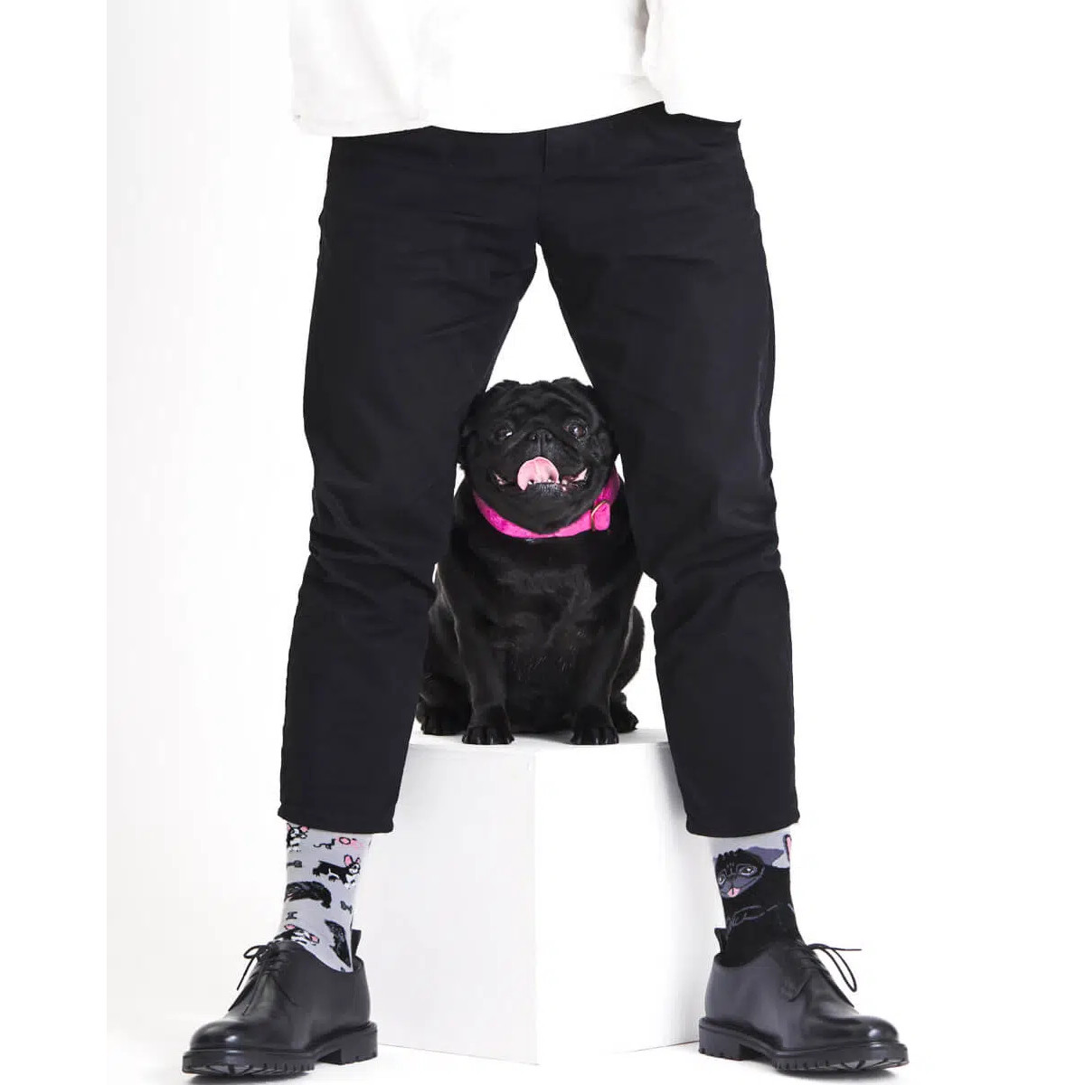 MANY MORININGS aikuisten ERIPARISUKAT, Tiny Little Dogs