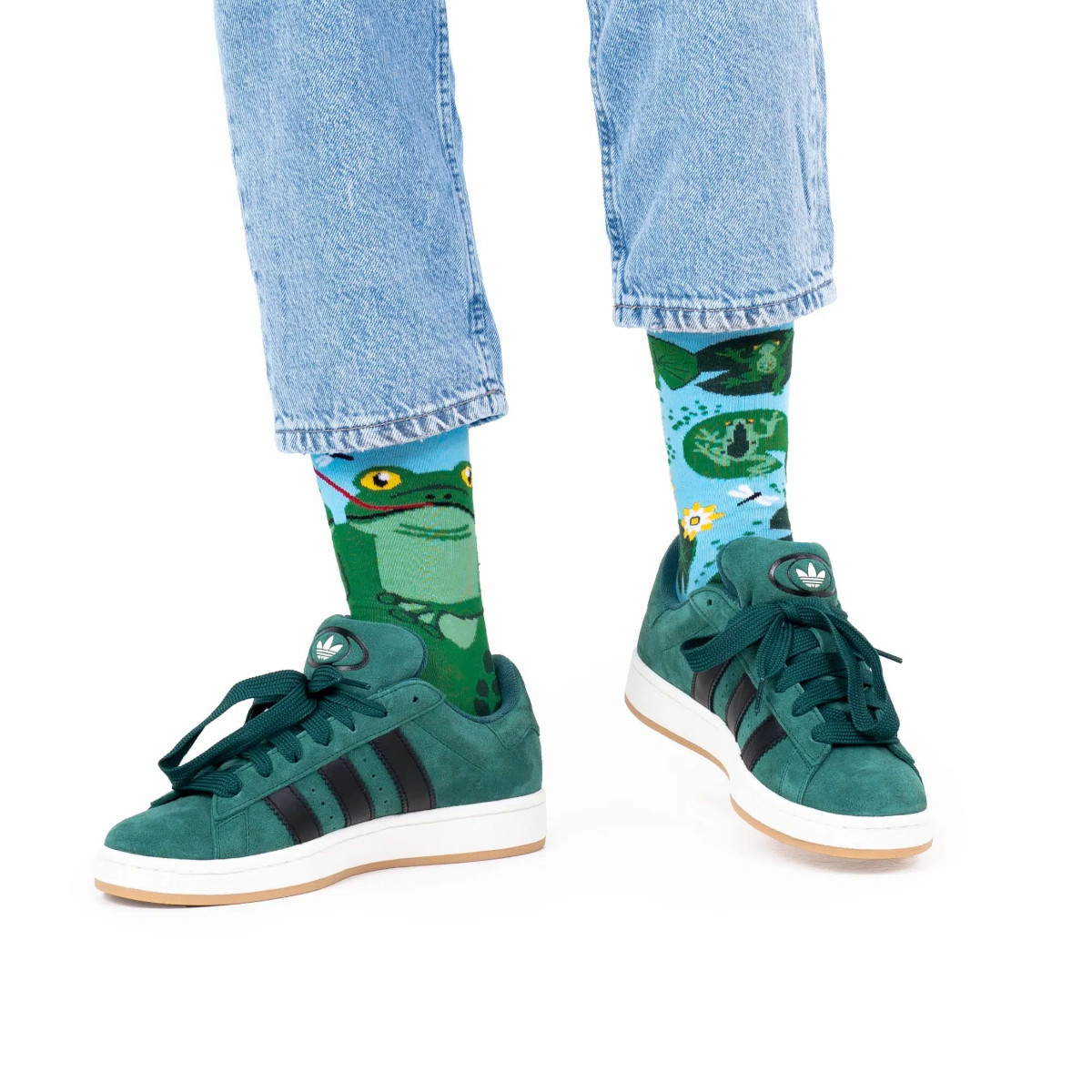 MANY MORININGS aikuisten ERIPARISUKAT, Froggy Frog