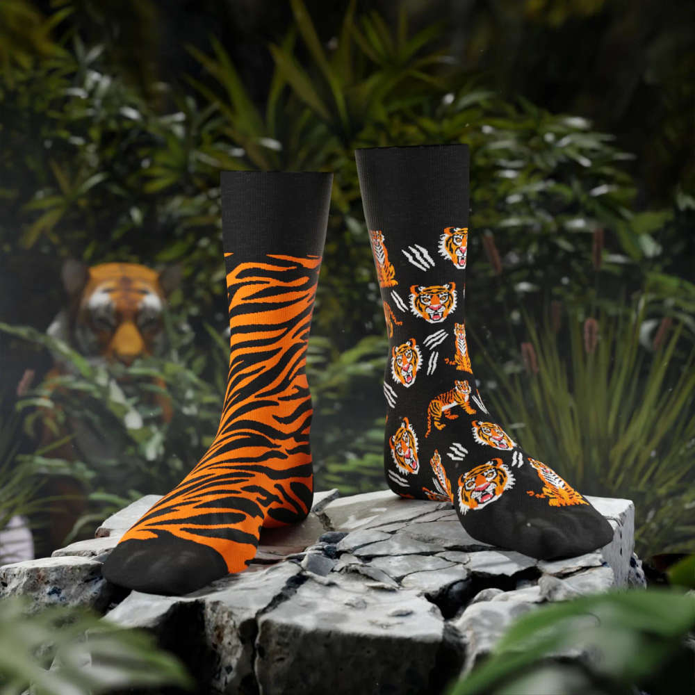Alternative view of MANY MORNINGS lasten eriparisukat, Feet Of The Tiger