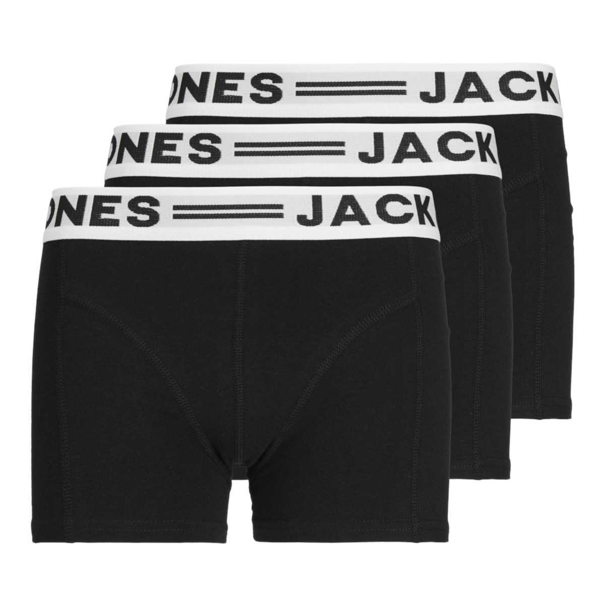 JACK & JONES SENSE boxerit 3kpl, Black
