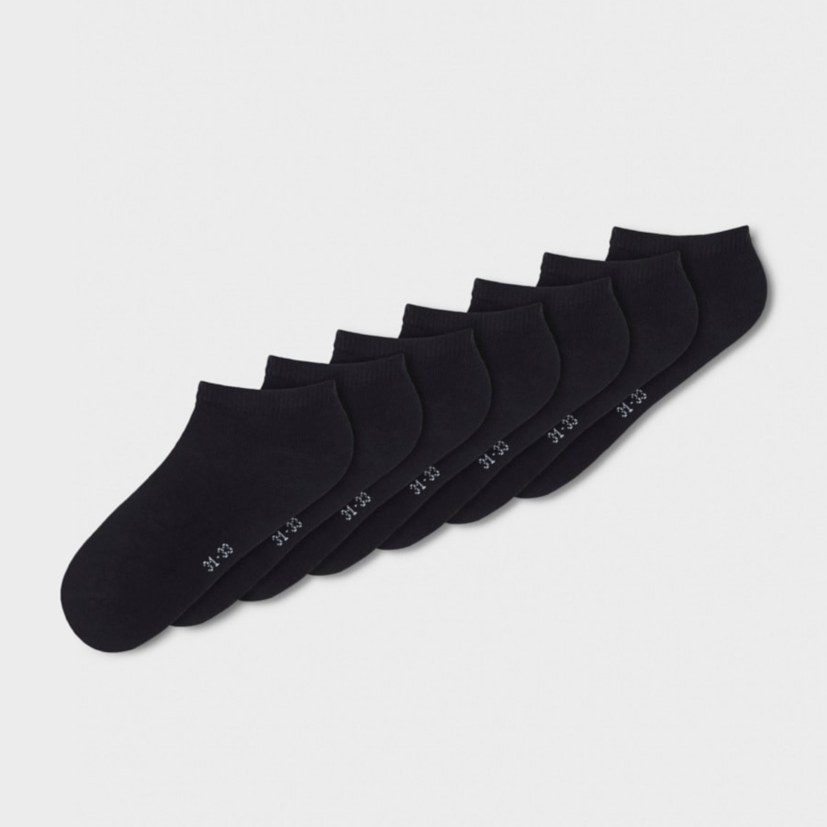 NAME IT NKNANCLE 7 kpl varrettomat sukat, Black