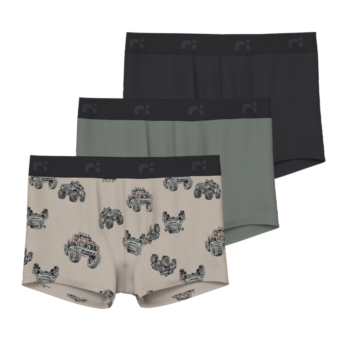 NAME IT NKMBOXER MONSTER TRUCK boxerit 3kpl, Peyote