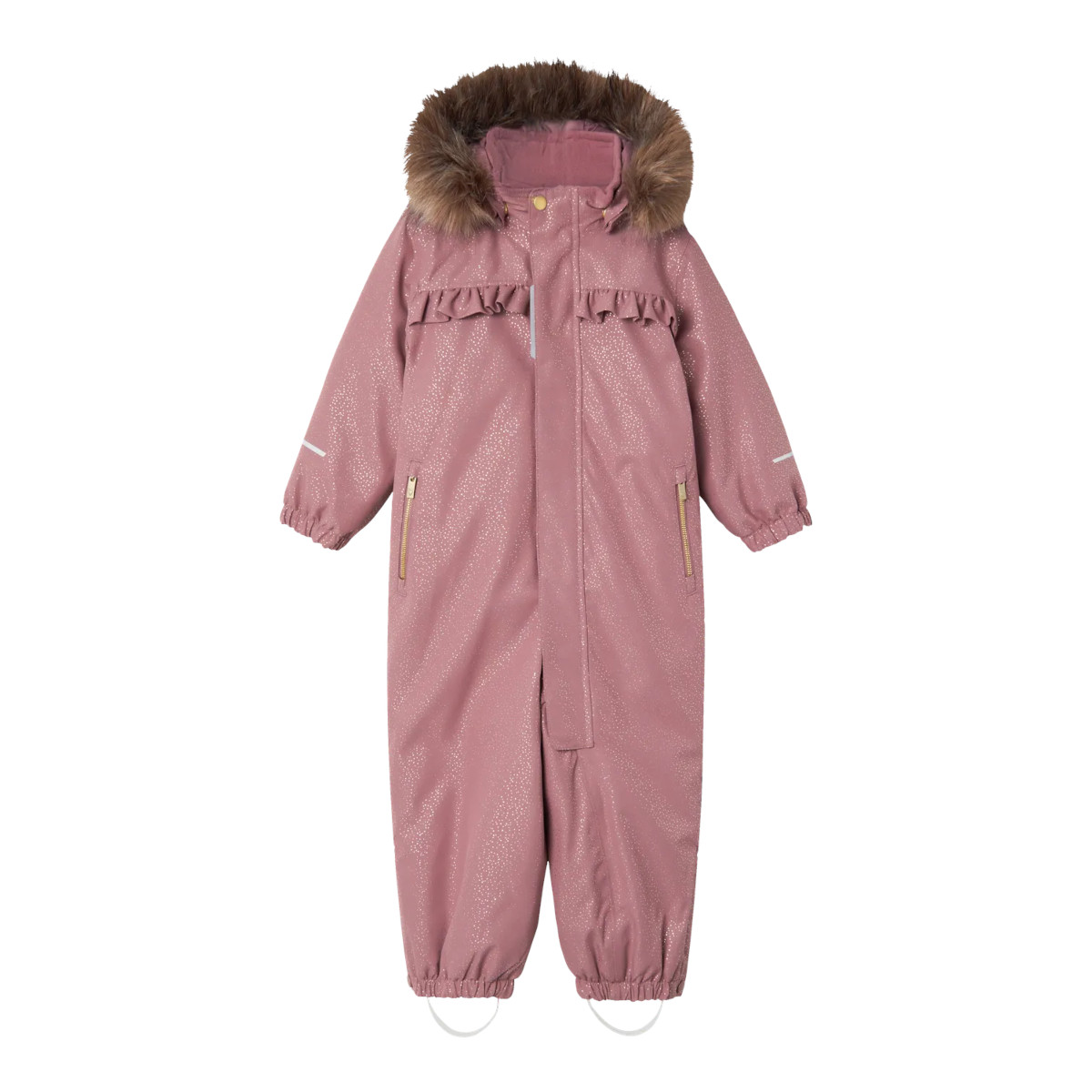 NAME IT NMFSNOW10 FRILL GLITTER toppahaalari, Grape Shake