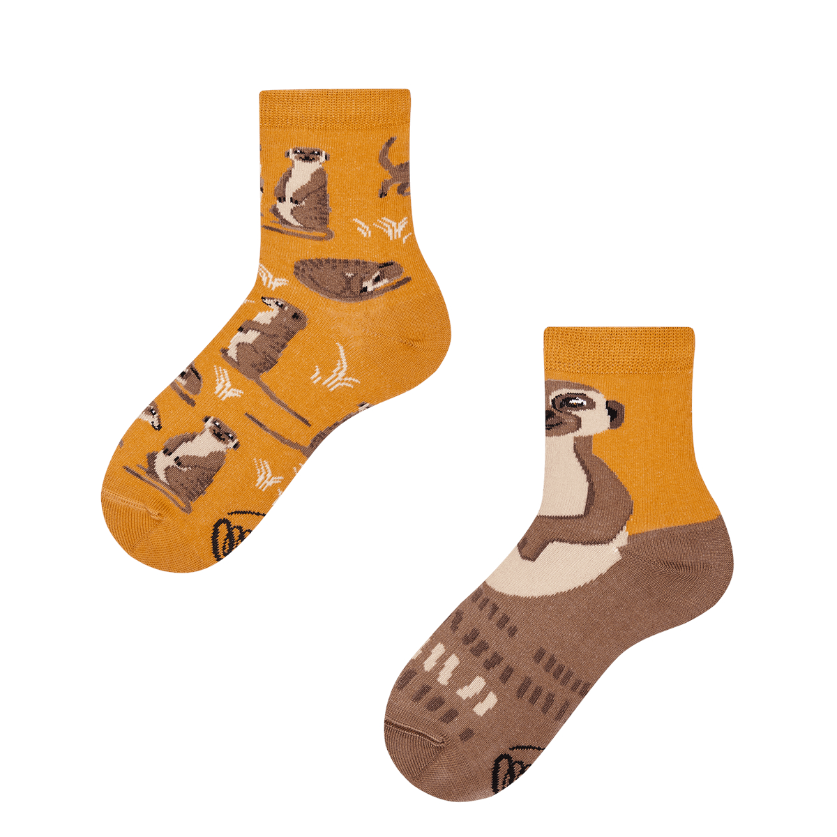 MANY MORNINGS lasten eriparisukat, The Meerkat