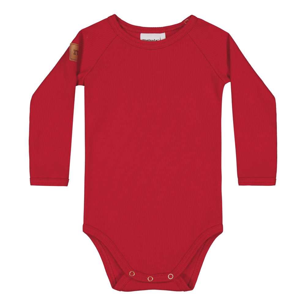 METSOLA RIB BODY LS Body, Poppy
