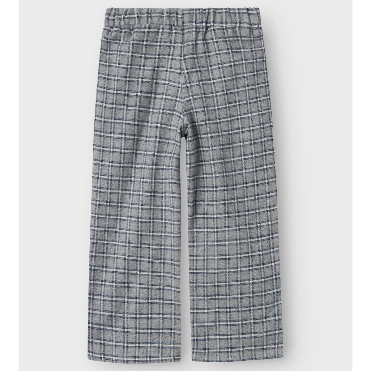 NAME IT NMNSTRANE flanellihousut, Grey Melange