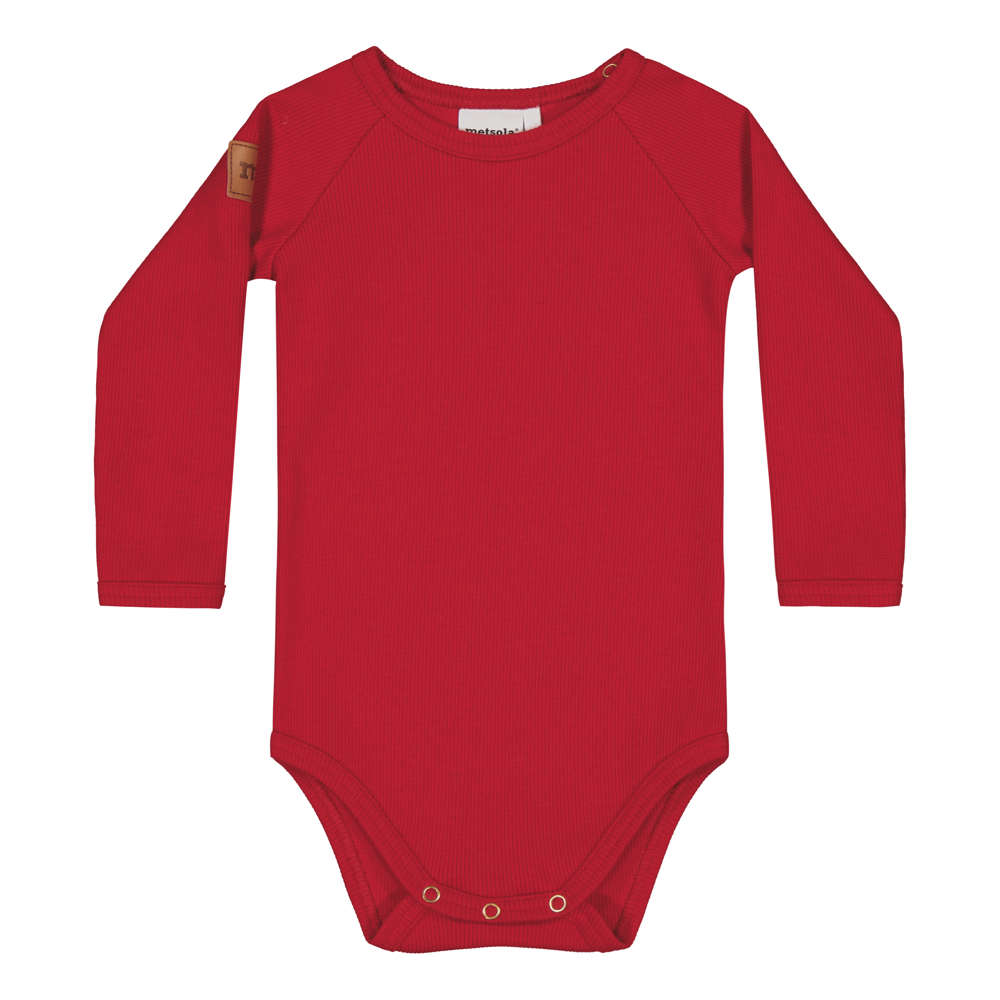 METSOLA RIB BODY LS Body, Poppy
