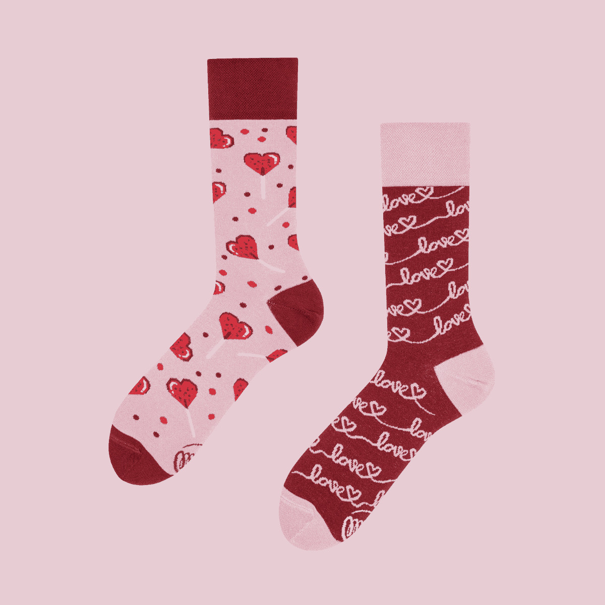 MANY MORNINGS aikuisten ERIPARISUKAT, Love Story