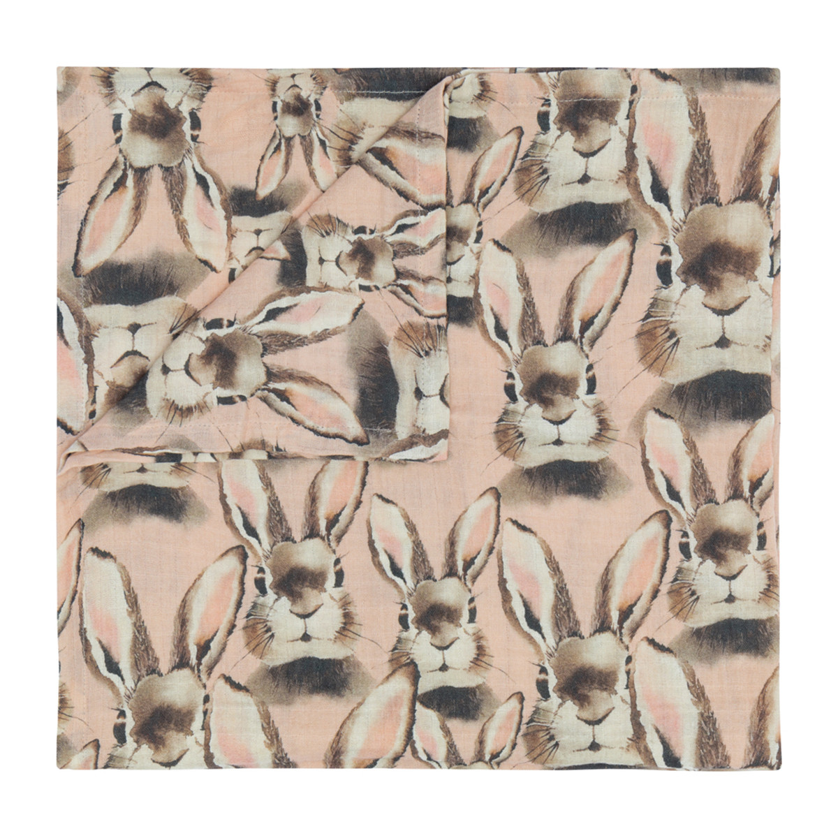 ANNO x METSOLA PUPUNEN MUSLIN CLOTH harso, Bunny Pink