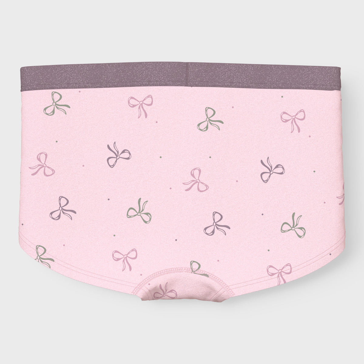 NAME IT NKFHIPSTER BOW 3kpl alushousut, Barely Pink