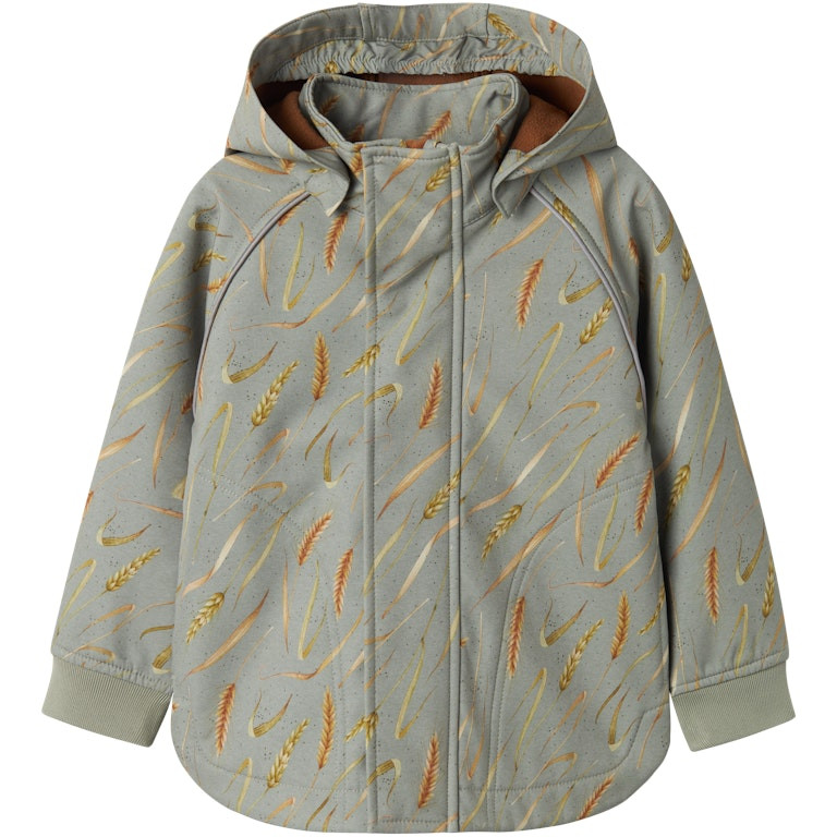 NAME IT NMMALFA08 FIELD softshell-takki, ENNAKKOTILAUS Shadow