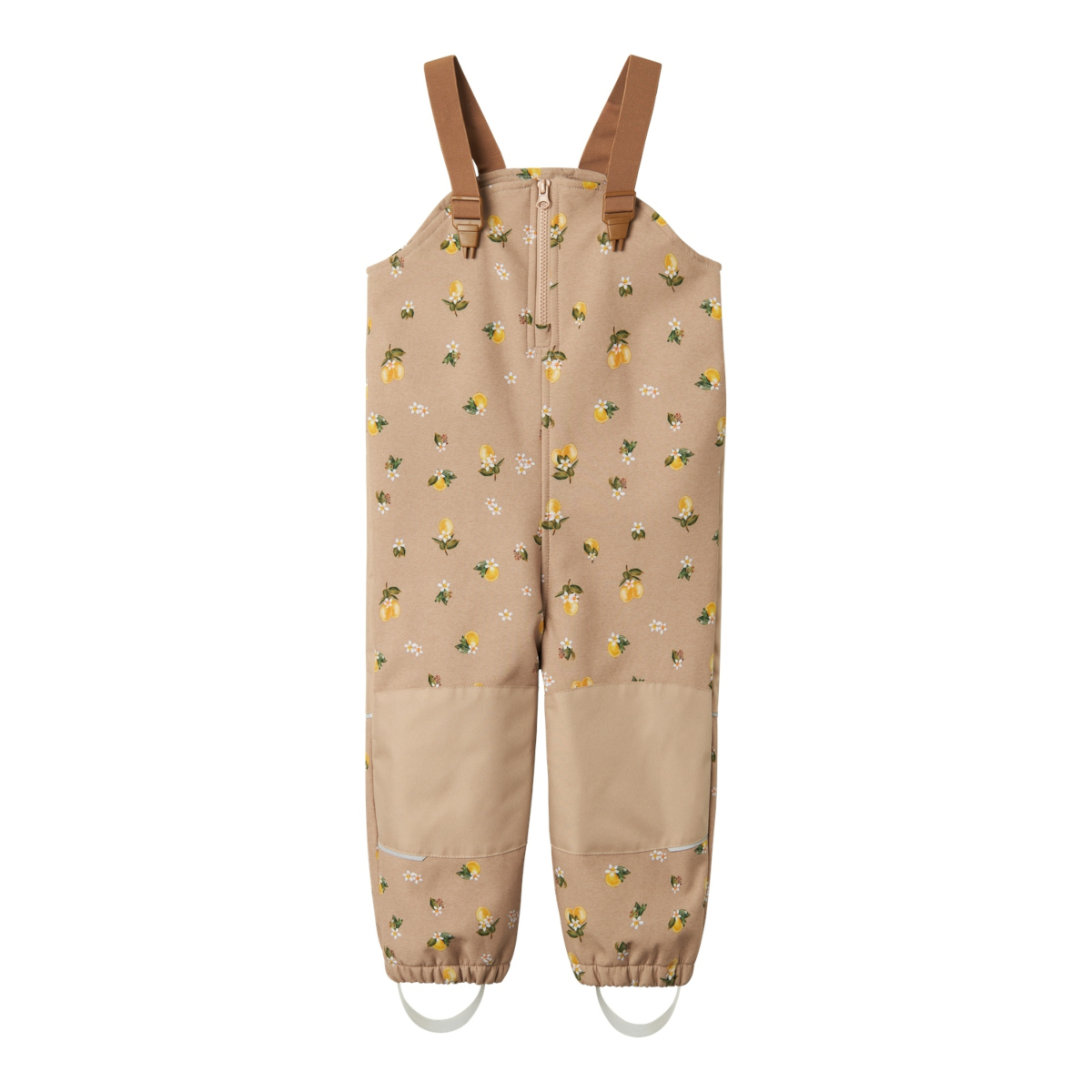 NAME IT NMFALFA08 BIB LEMONS softshell-housut, ENNAKKOTILAUS Light Taupe