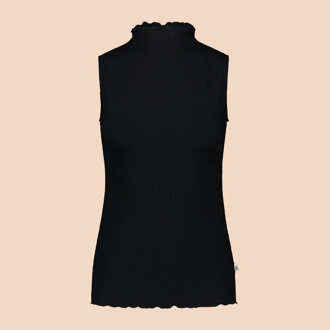KAIKO aikuisten RIB TOP toppi, Black